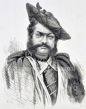 /data/Original Prints/Portraiture, Portraits, Occupations, Trades and Professions, People/THE MAHARAJAH SCINDIA OF GWALIOR.jpg